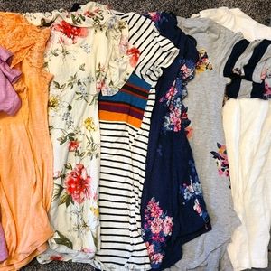 8 shirts used in good condition